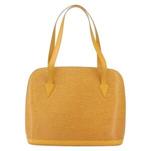 Authentic LOUIS VUITTON Epi Lussac Yellow Shoulder Bag bst477-121025 bst477-121